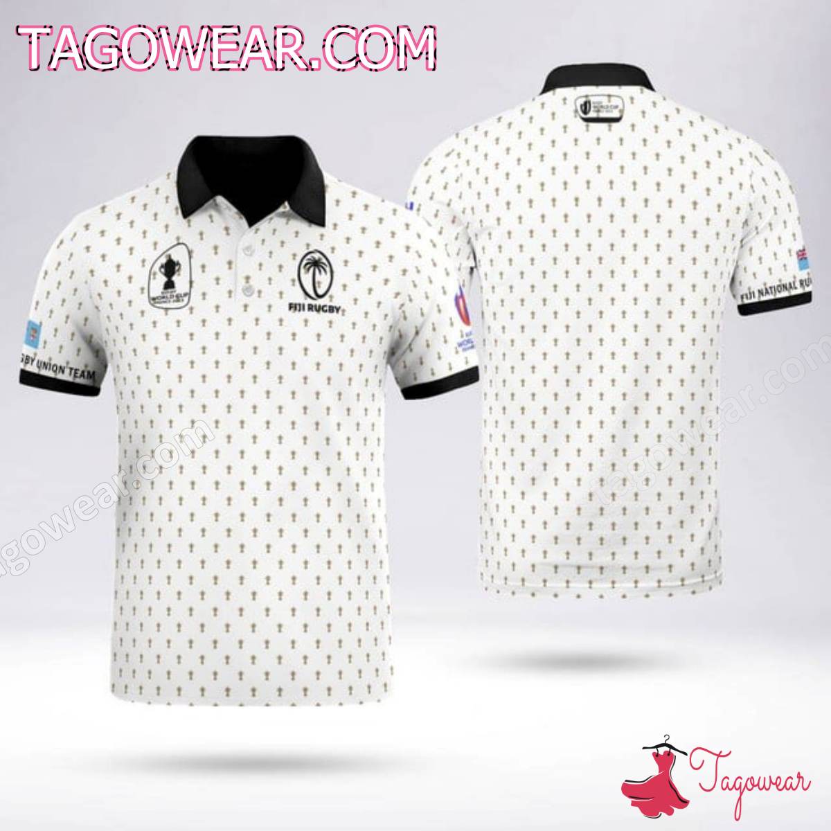Fiji National Rugby Union Team World Cup Polo Shirt a