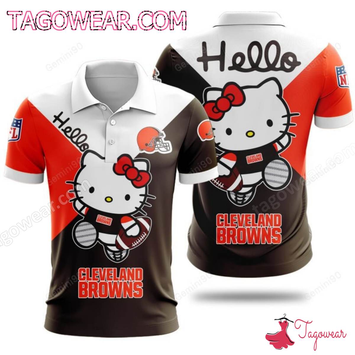 Hello Kitty Cleveland Browns NFL T-shirt, Hoodie