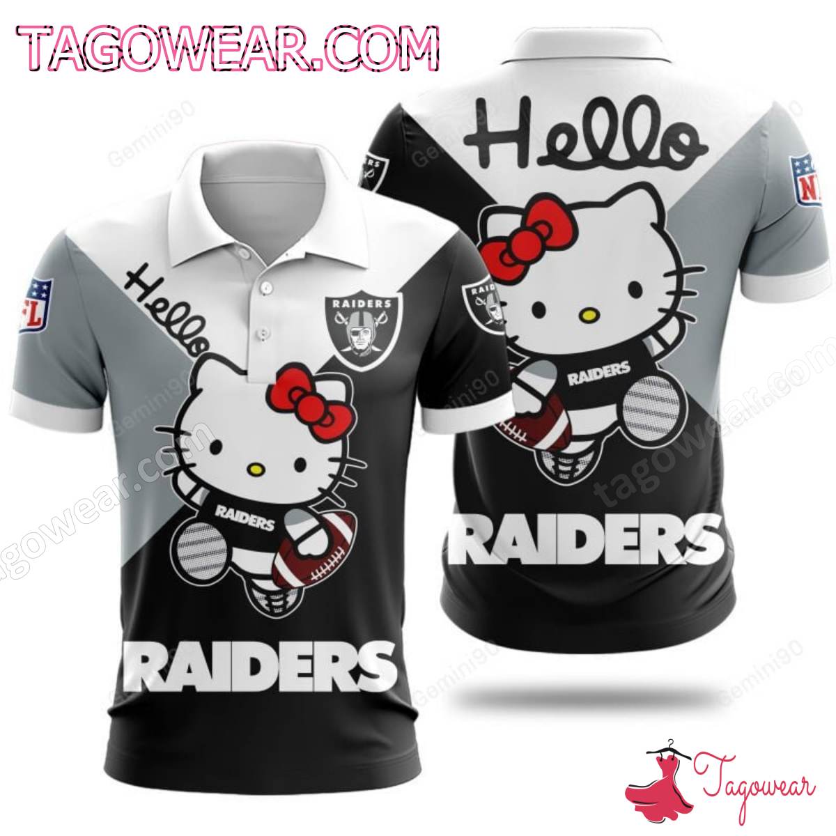 Hello Kitty Las Vegas Raiders NFL T-shirt, Hoodie