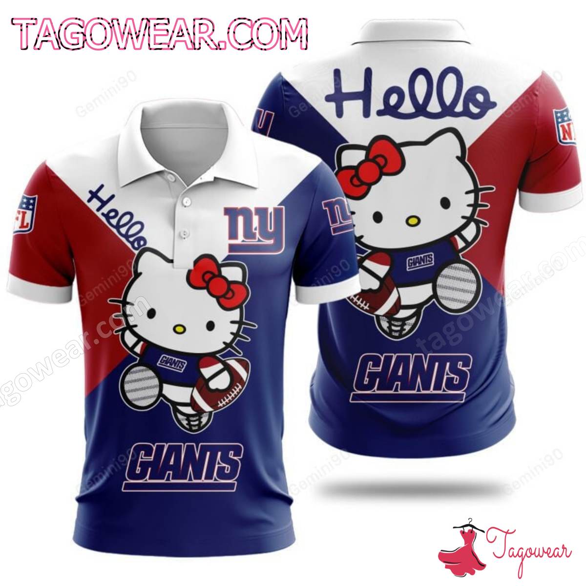 Hello Kitty New York Giants NFL T-shirt, Hoodie