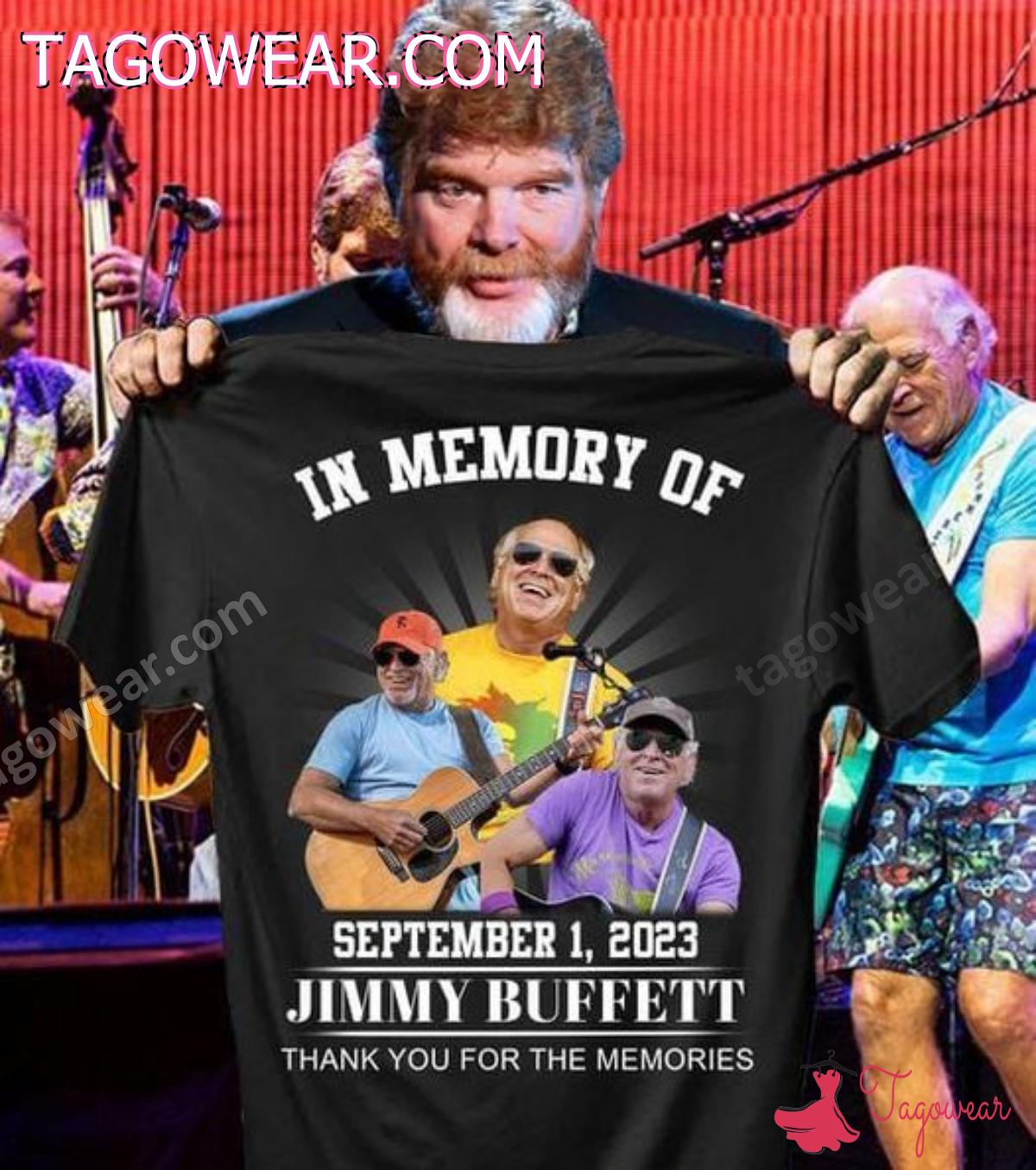 In Memory Of September 1 2023 Jimmy Buffett Thank You For The Memories ...