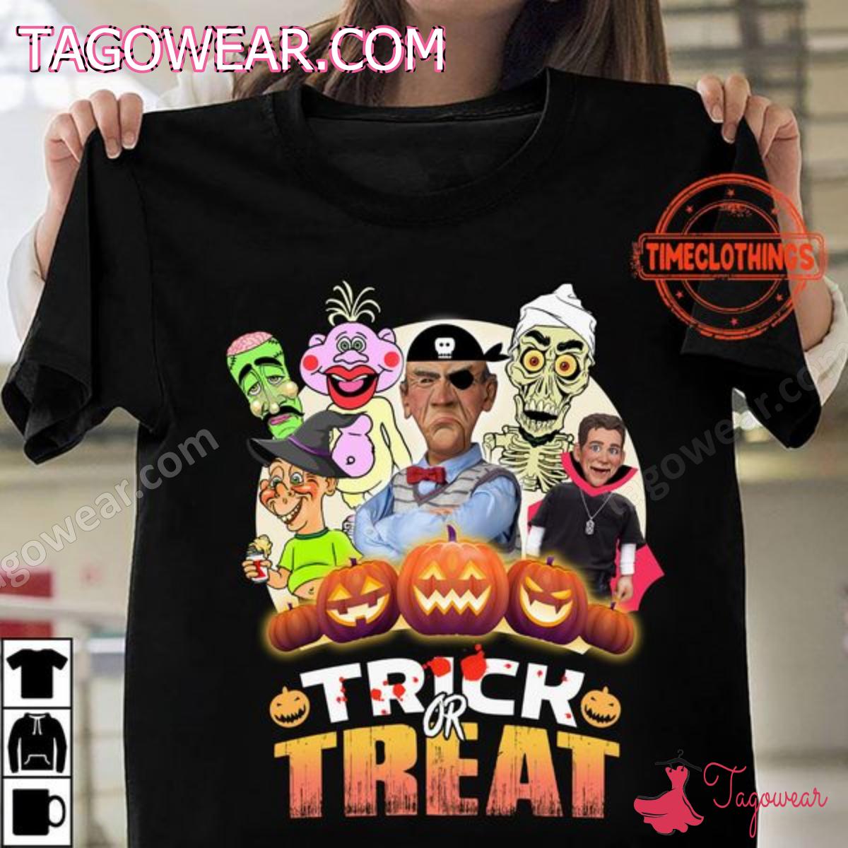 Jeff Dunham Team Trick Or Treat Halloween Shirt