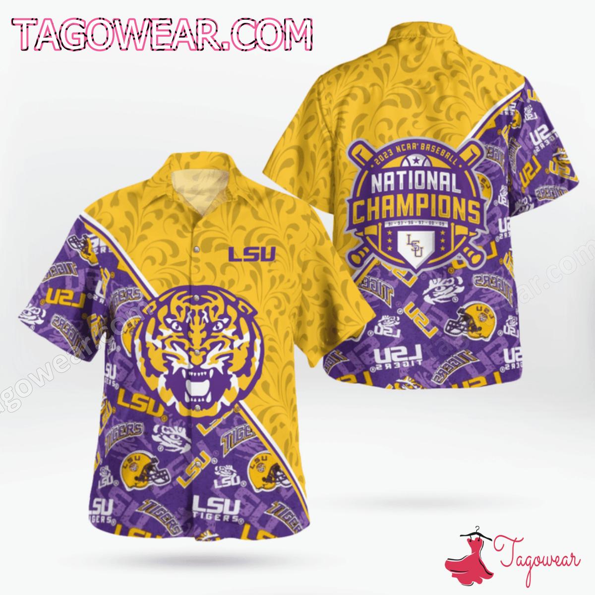 Lsu Tigers National Champions Hawaiian Shirt
