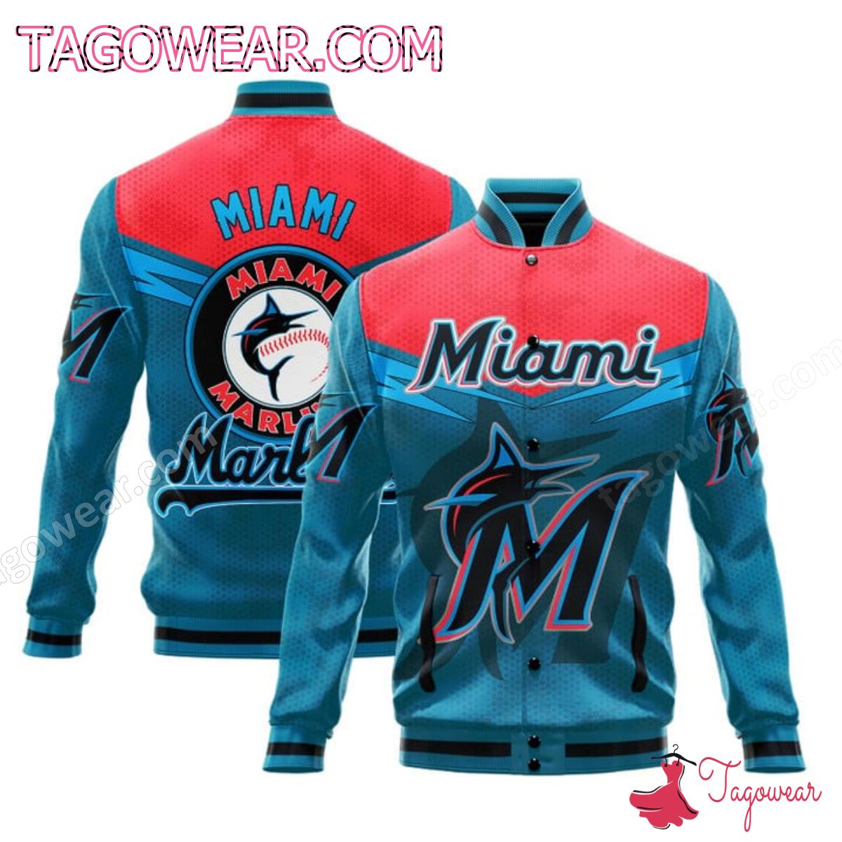 Miami Marlins Mlb Baseball Jacket