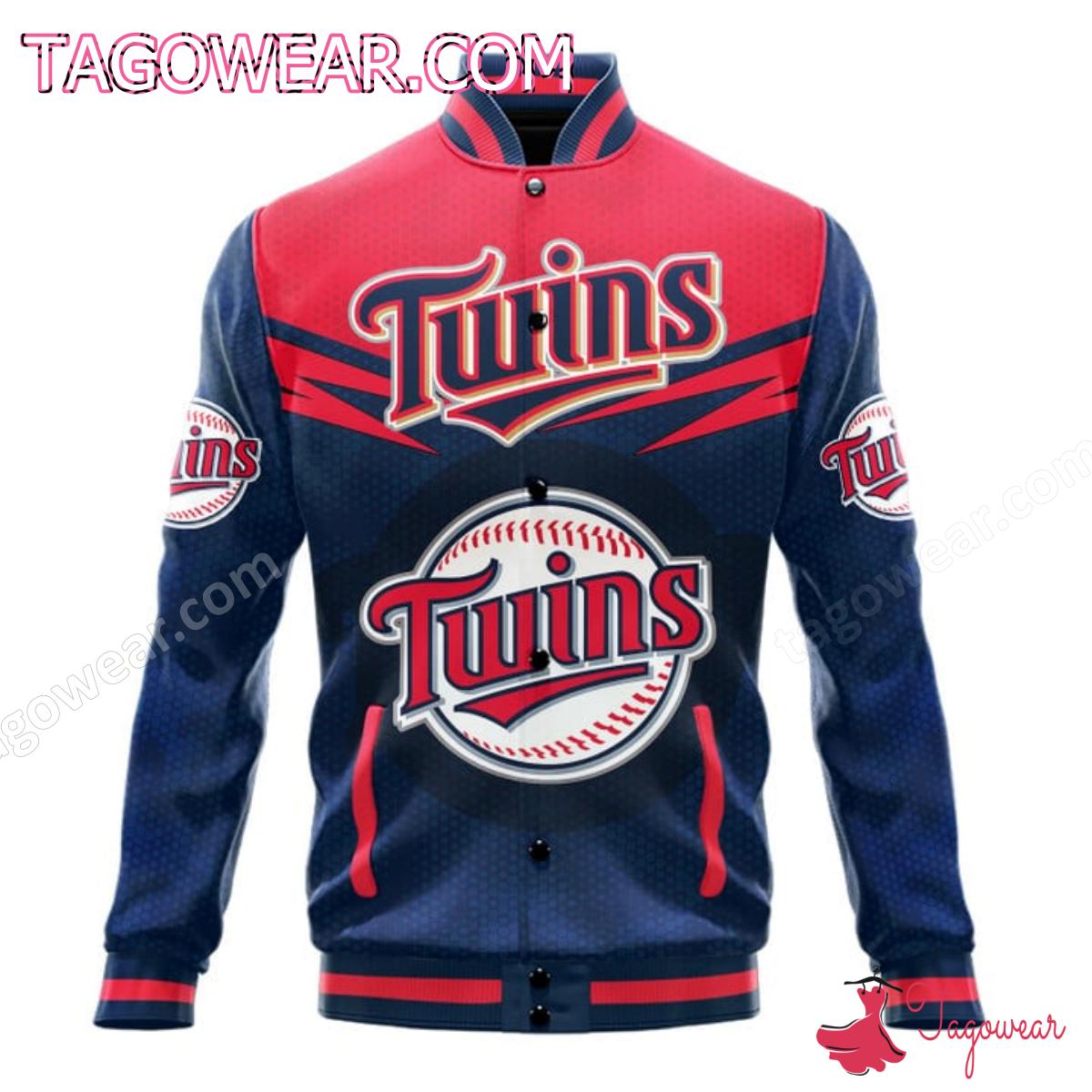 Minnesota Twins Mlb Baseball Jacket a