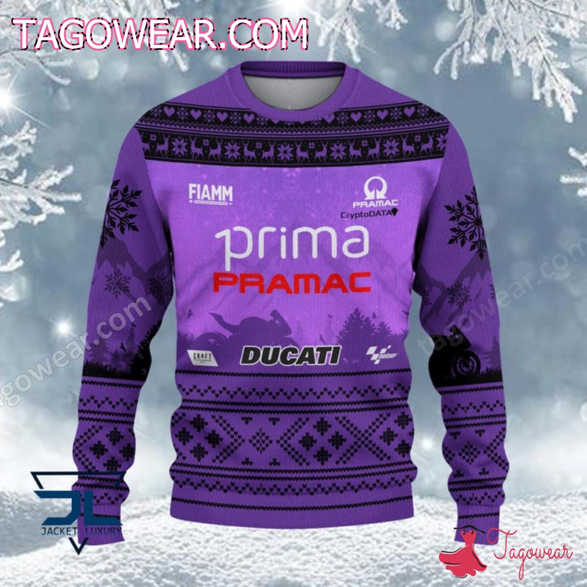 Prima Pramac Racing Ugly Christmas Sweater a