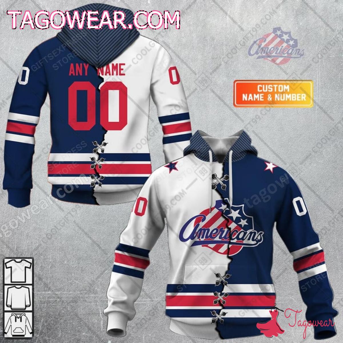 Rochester Americans Ahl Personalized T-shirt, Hoodie