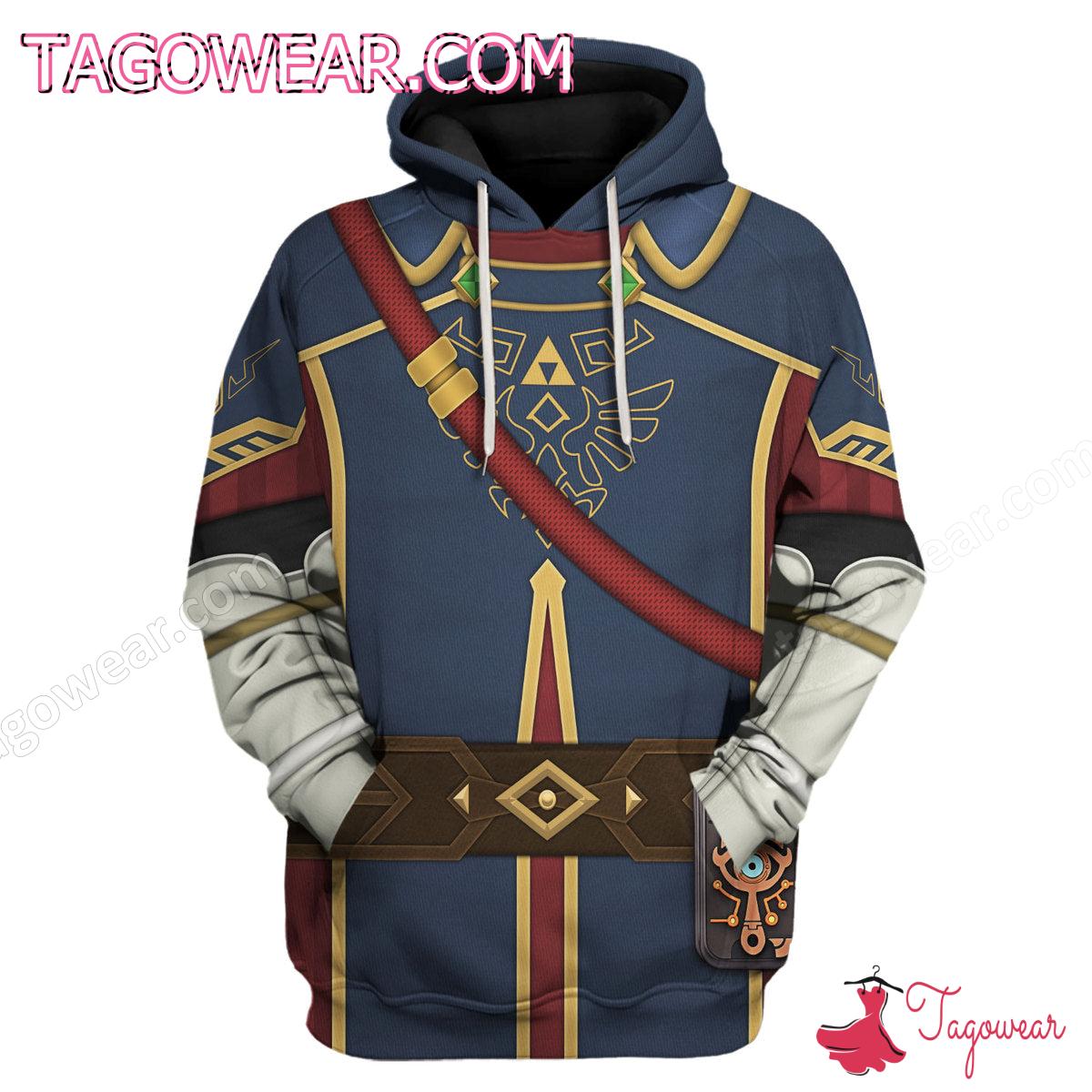 Royal Guard Uniform The Legend Of Zelda Costumes Shirt, Hoodie And Pants
