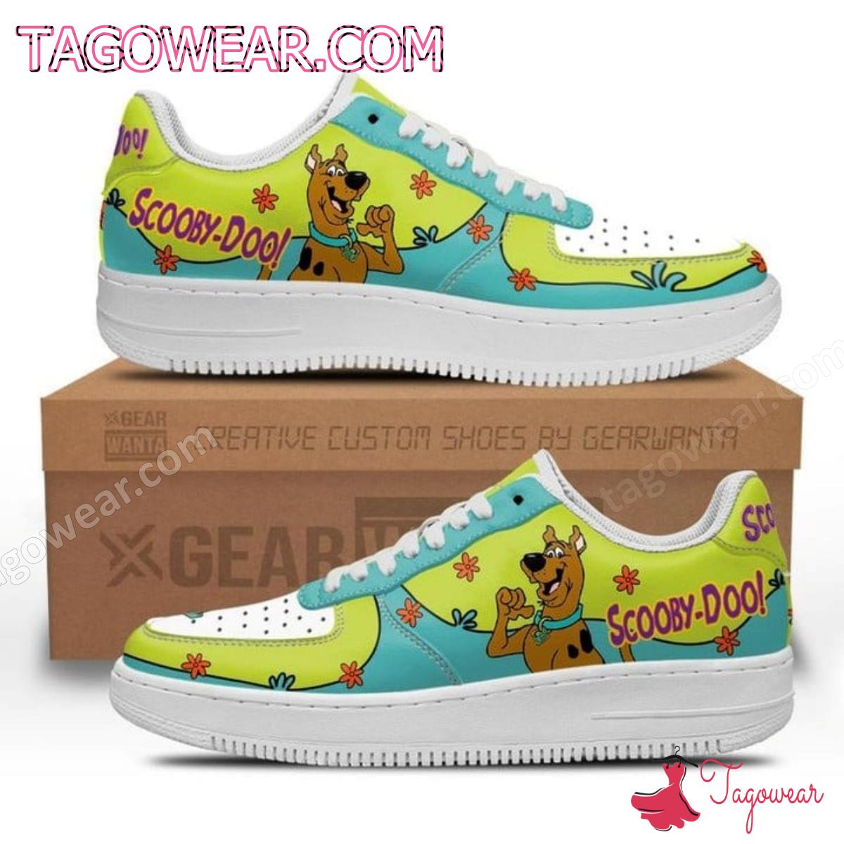 Scooby-doo Cartoon Air Force Shoes