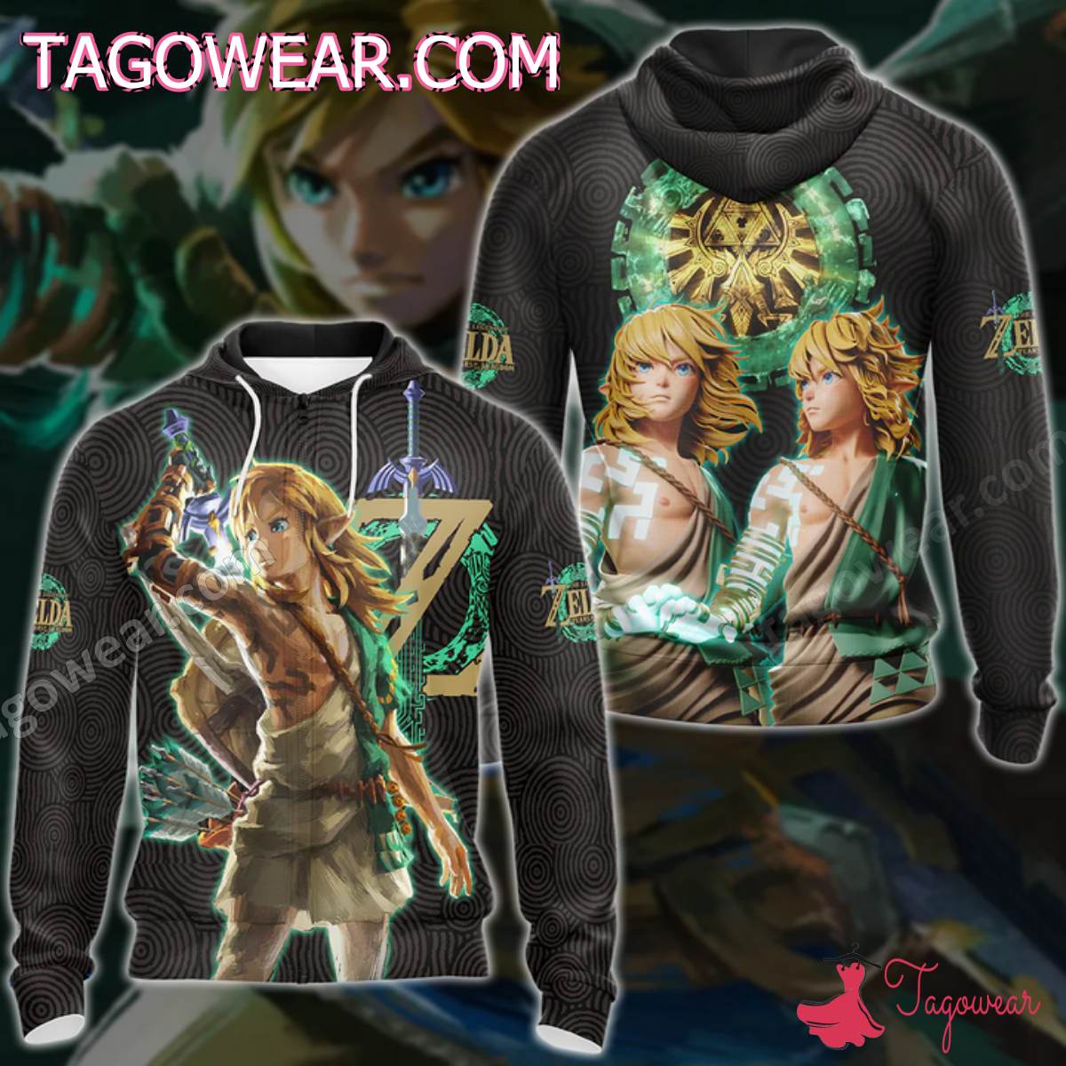The Legend Of Zelda Tears Of The Kingdom Video Game T-shirt, Hoodie a
