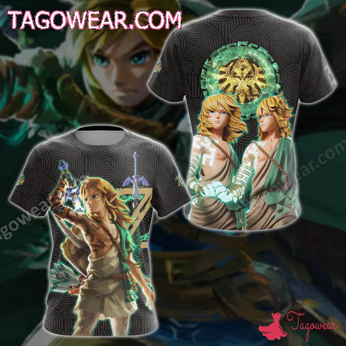The Legend Of Zelda Tears Of The Kingdom Video Game T-shirt, Hoodie