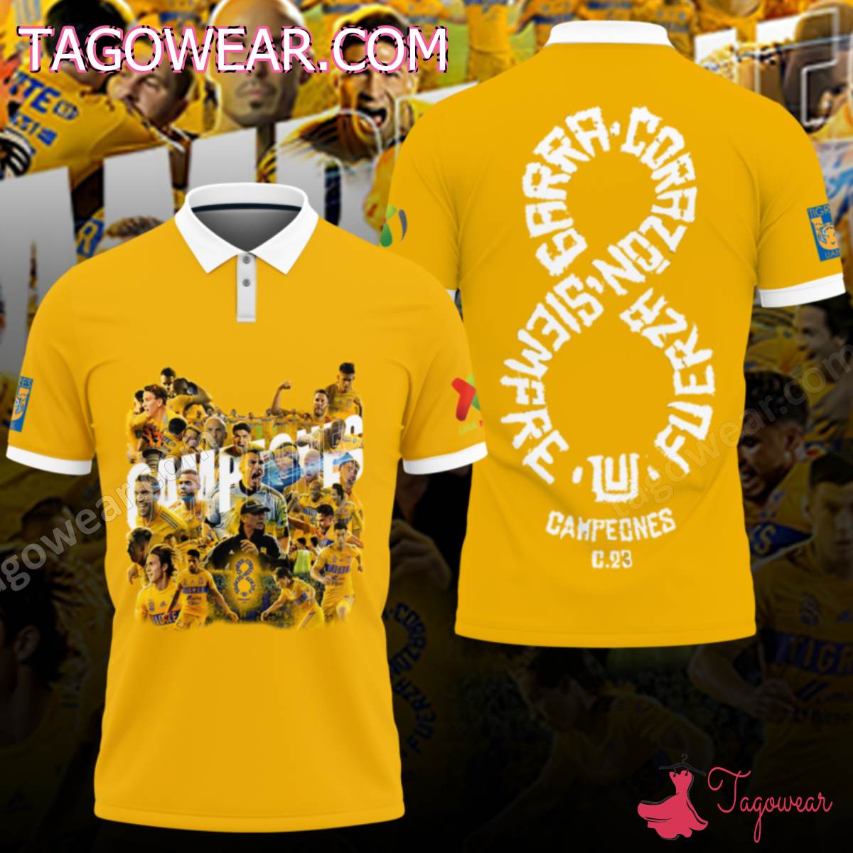 Tigres Uanl Campeones Liga Mx 2023 T-shirt, Hoodie