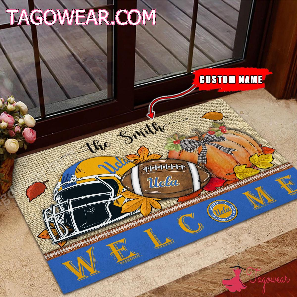 UCLA  Fall Welcome Custom Doormat