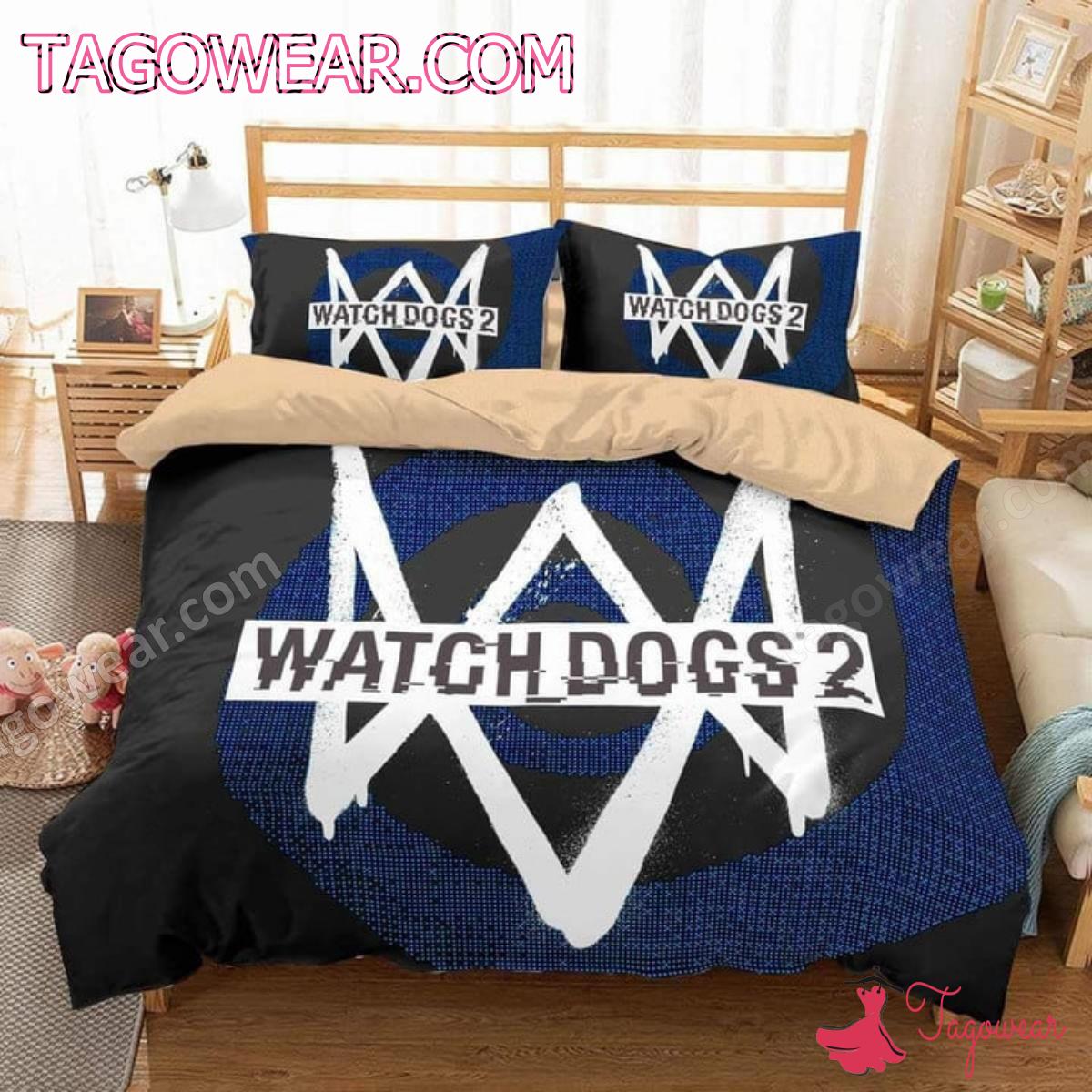 Watch Dogs 2 Logo Bedding Set