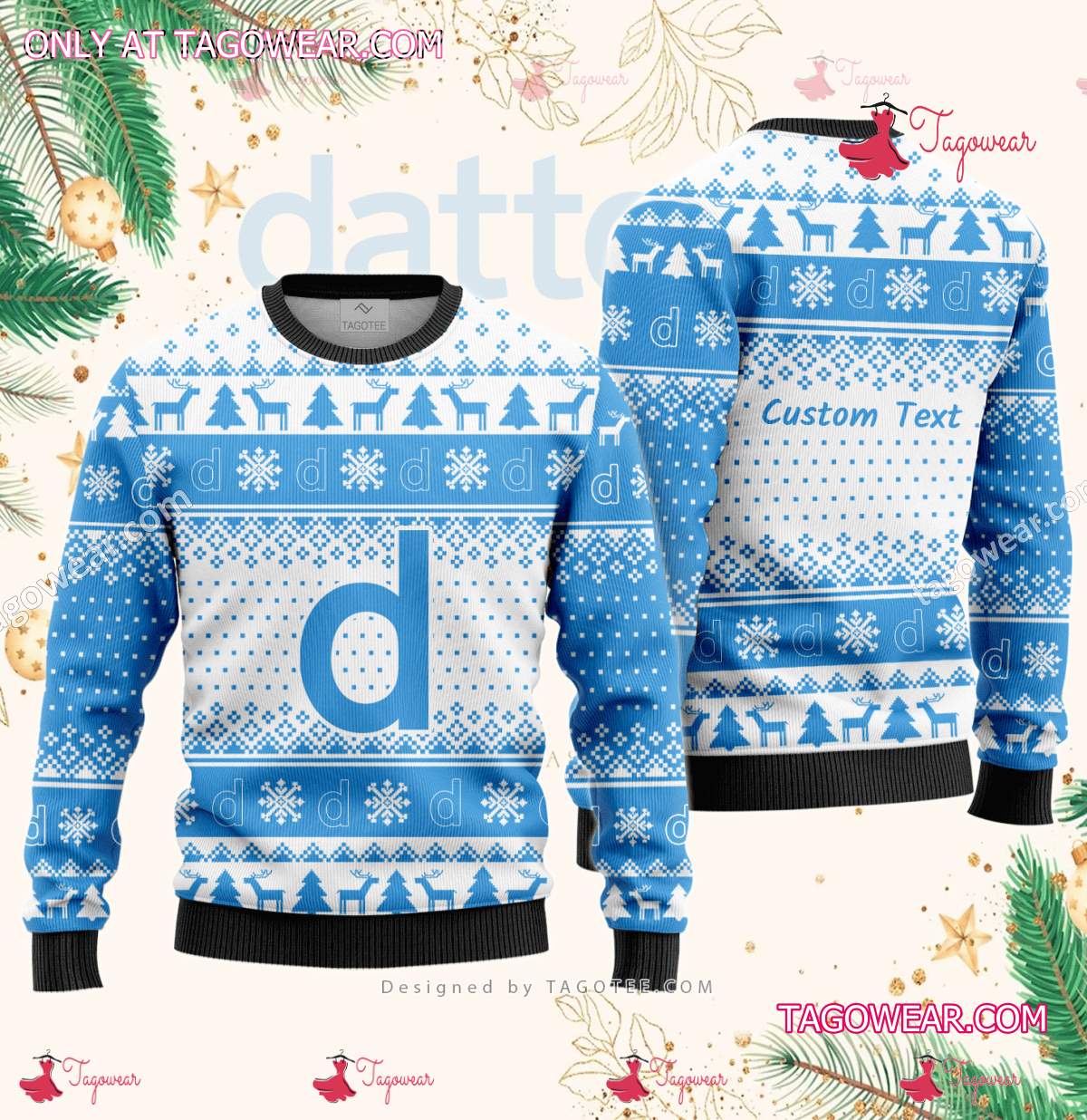 Datto Holding Corp. Custom Sweaters - Tagowear