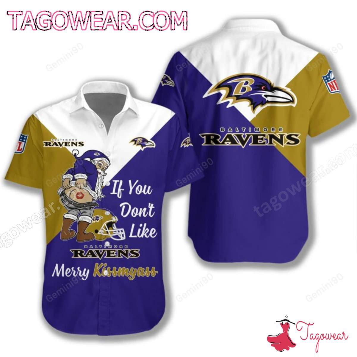 If You Don't Like Baltimore Ravens Merry Kissmyass T-shirt, Polo, Hoodie a