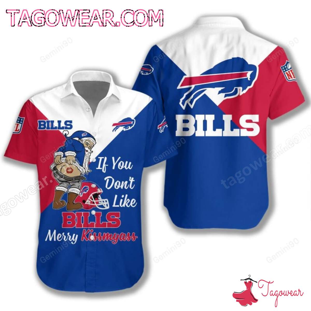 If You Don't Like Buffalo Bills Merry Kissmyass T-shirt, Polo, Hoodie a
