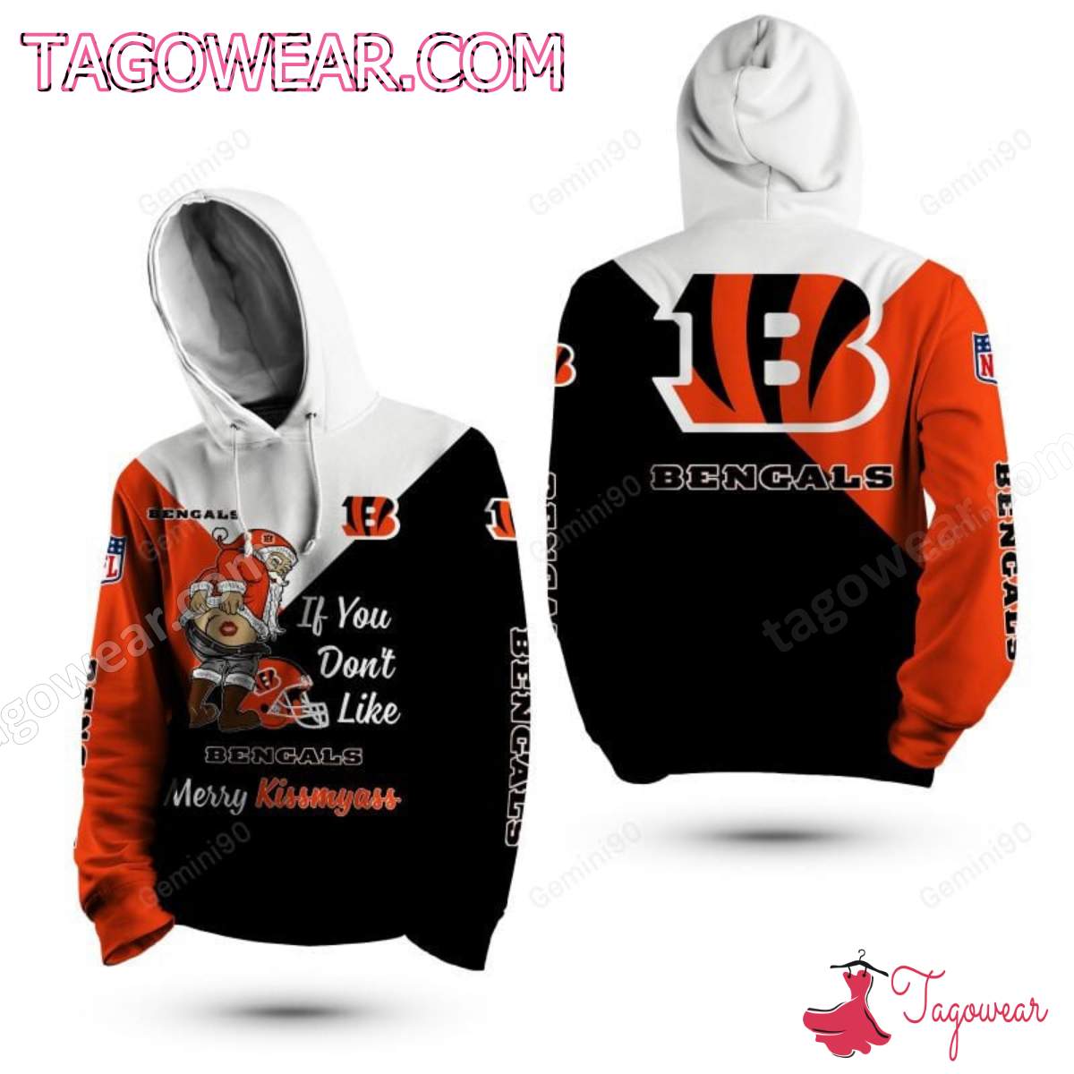 Bengals Cincinnati Football Sweatshirt - Jolly Family Gifts