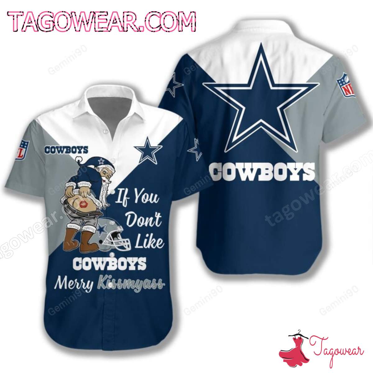If You Don't Like Dallas Cowboys Merry Kissmyass T-shirt, Polo, Hoodie a
