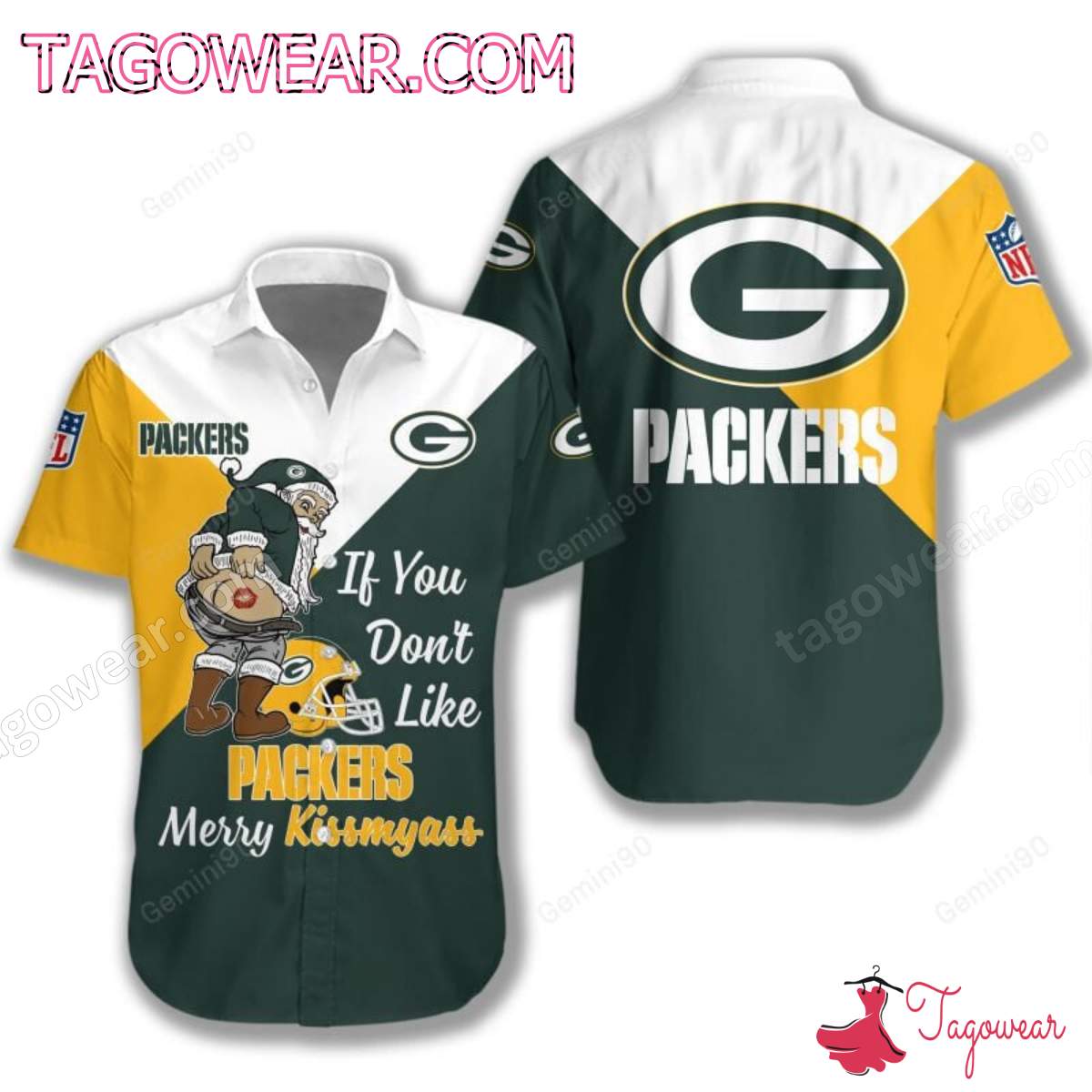 If You Don't Like Green Bay Packers Merry Kissmyass T-shirt, Polo, Hoodie a