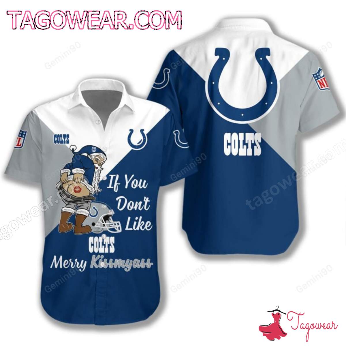 If You Don't Like Indianapolis Colts Merry Kissmyass T-shirt, Polo, Hoodie a
