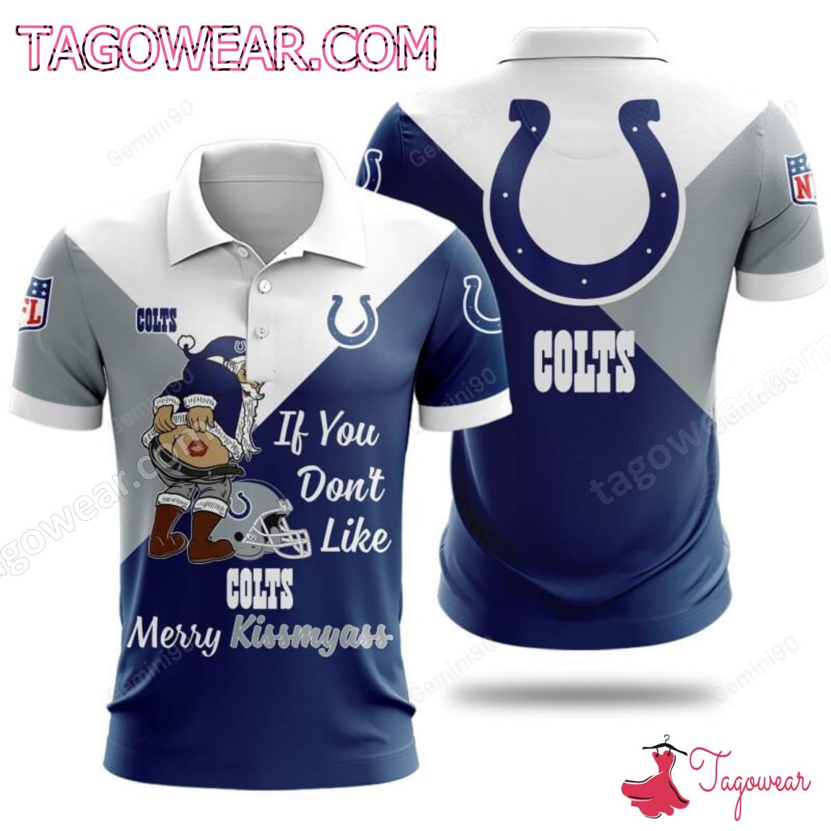 If You Don't Like Indianapolis Colts Merry Kissmyass T-shirt, Polo, Hoodie