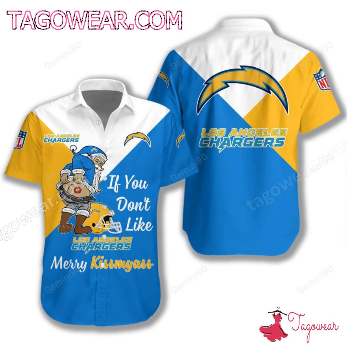 If You Don't Like Los Angeles Chargers Merry Kissmyass T-shirt, Polo, Hoodie a