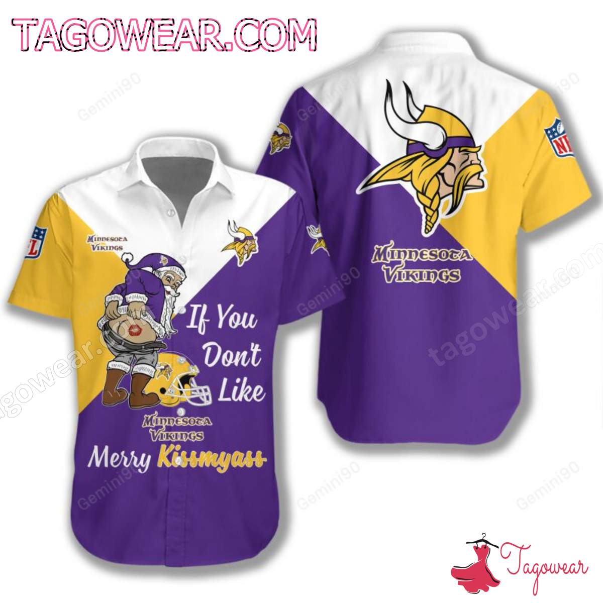 If You Don't Like Minnesota Vikings Merry Kissmyass T-shirt, Polo, Hoodie a