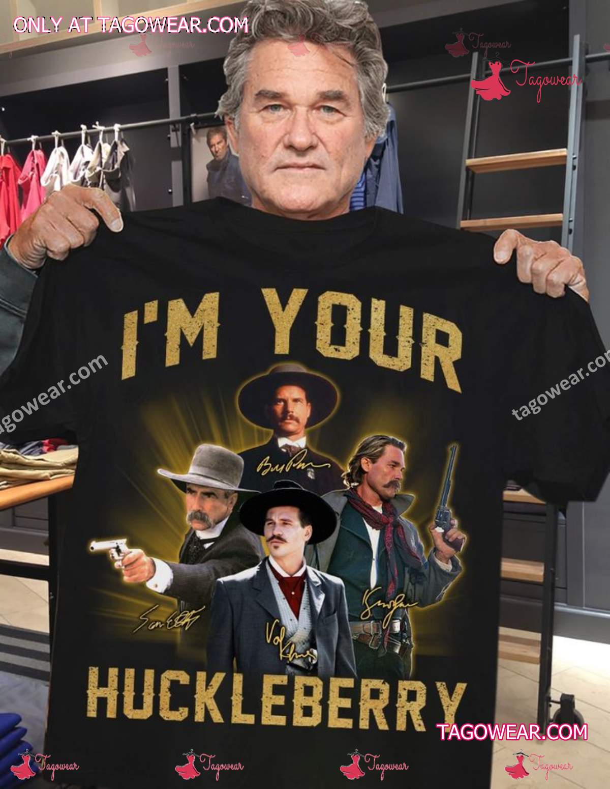 I'm Your Huckleberry Signatures Shirt