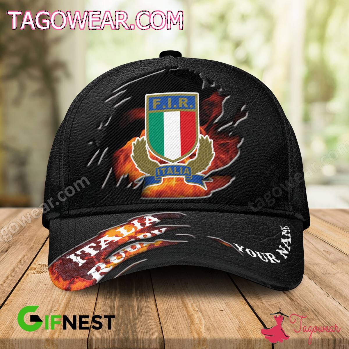 Italia Personalized Cap