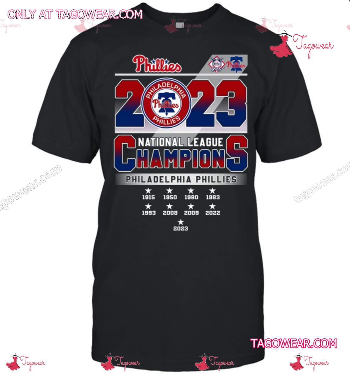 Philadelphia Phillies 2023 National League Champions Shirt