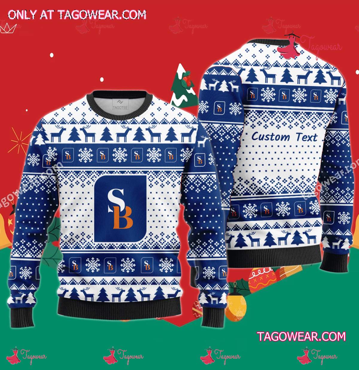 Salisbury Bancorp, Inc. Ugly Christmas Sweater