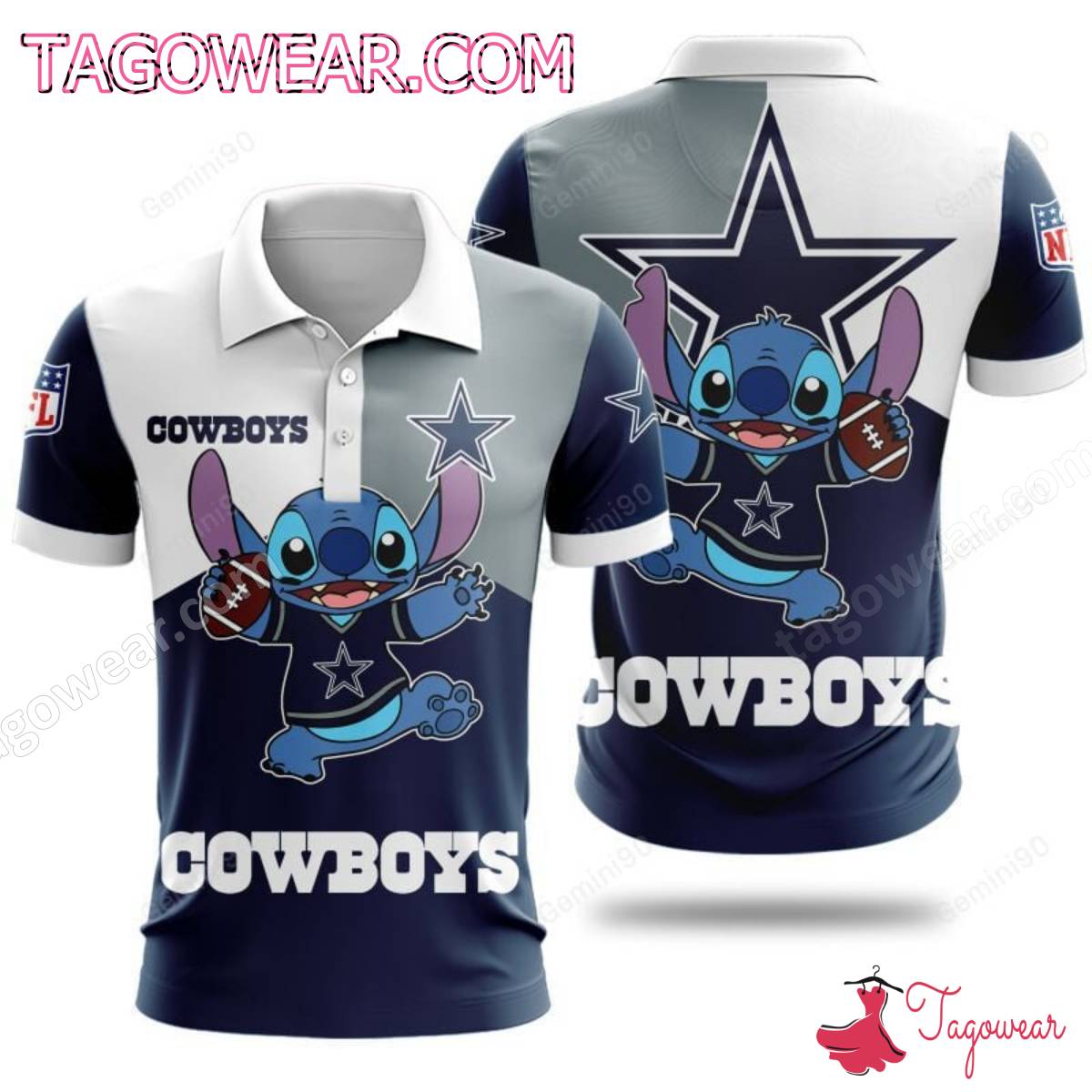 Stitch Dallas Cowboys NFL T-shirt, Hoodie