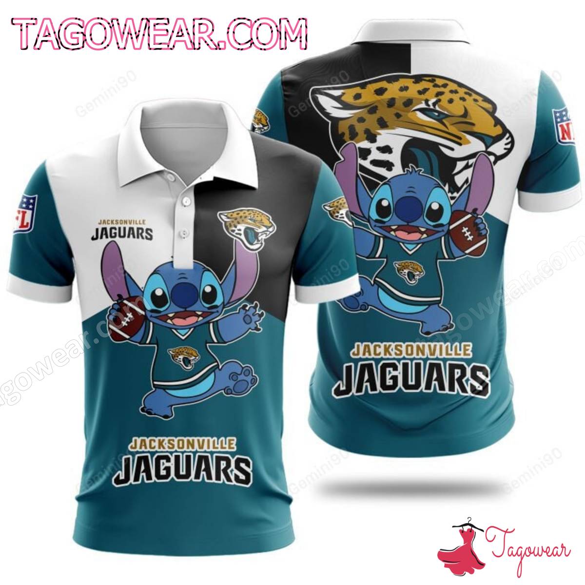Stitch Jacksonville Jaguars NFL T-shirt, Hoodie