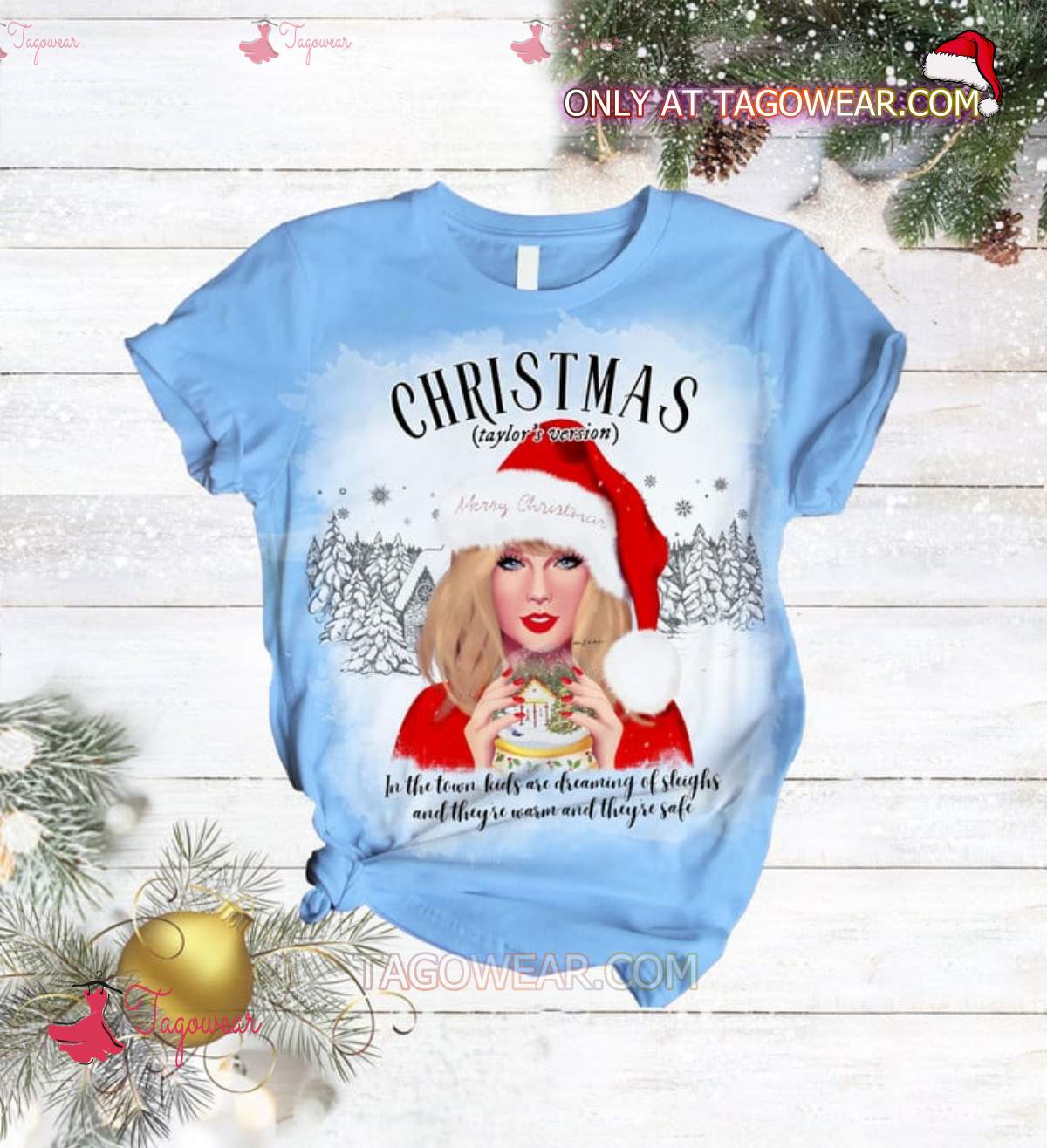 Taylor Swift Christmas Taylor's Version Pajamas Set a