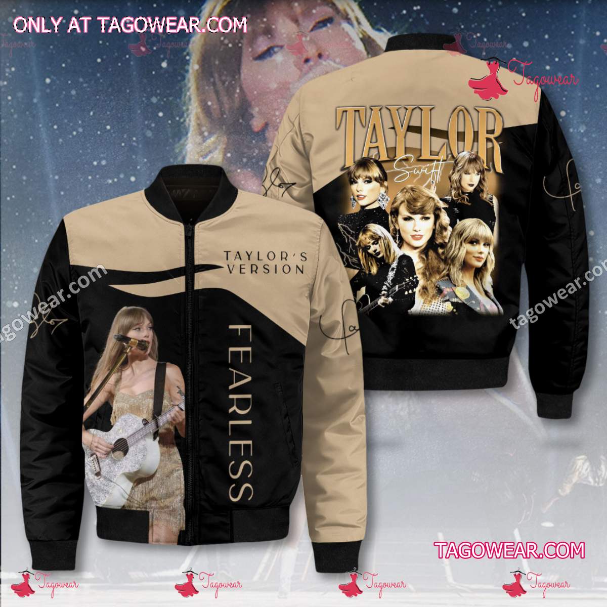 Taylor Swift Fearless Bomber Jacket