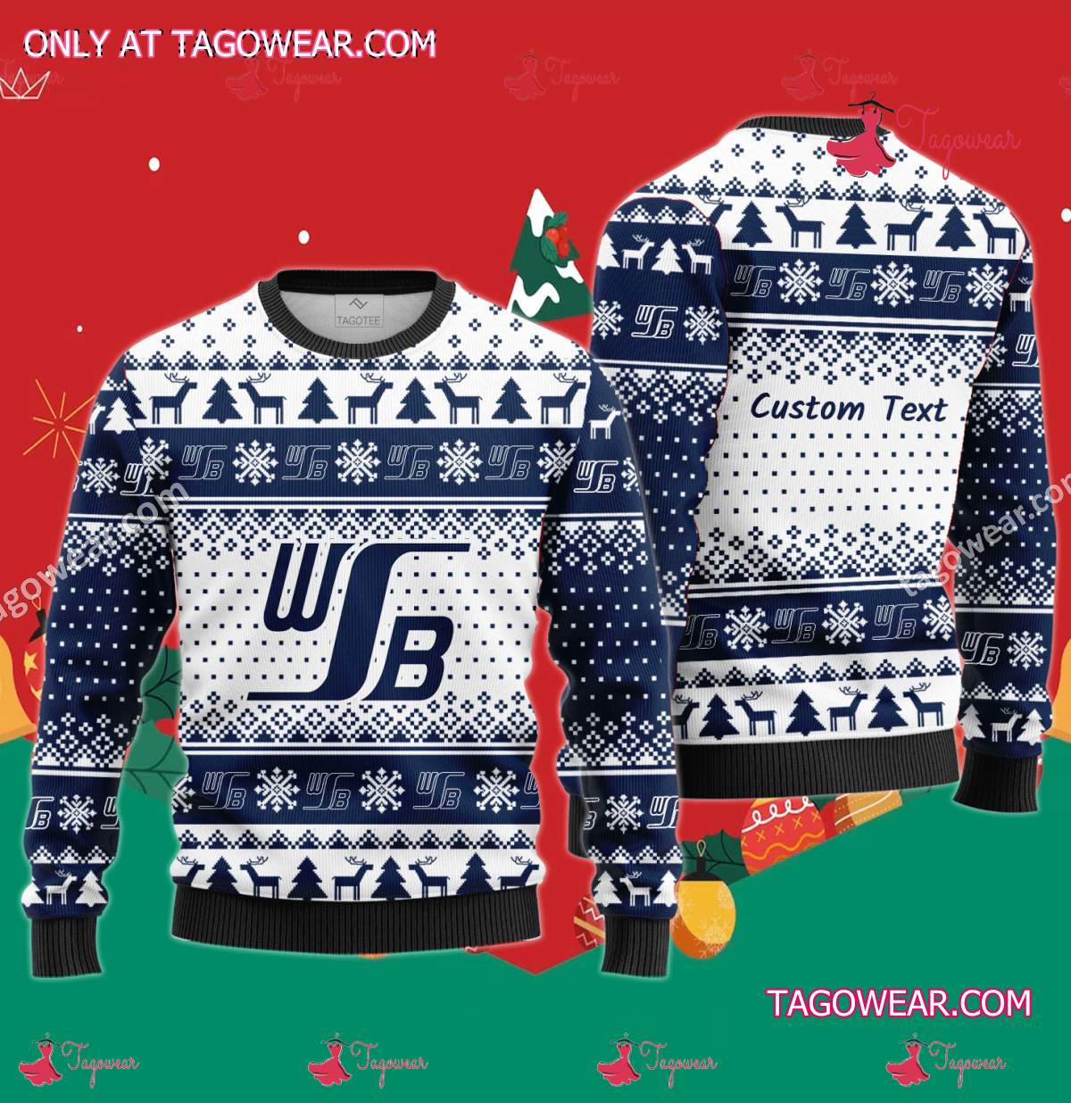 West Suburban Bancorp, Inc. Ugly Christmas Sweater