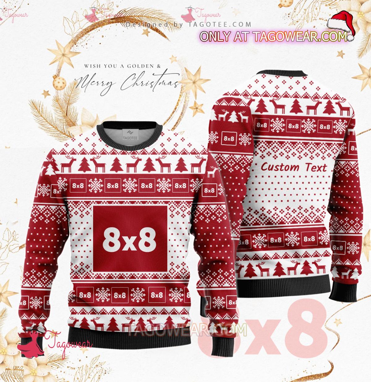 8x8, Inc. Ugly Christmas Sweater