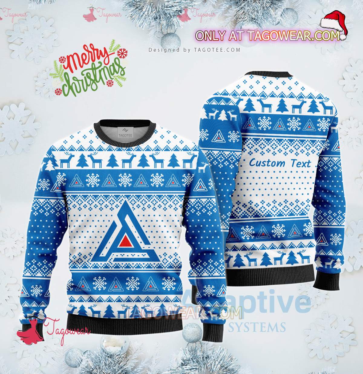 Adaptive Ad Systems, Inc. Ugly Christmas Sweater