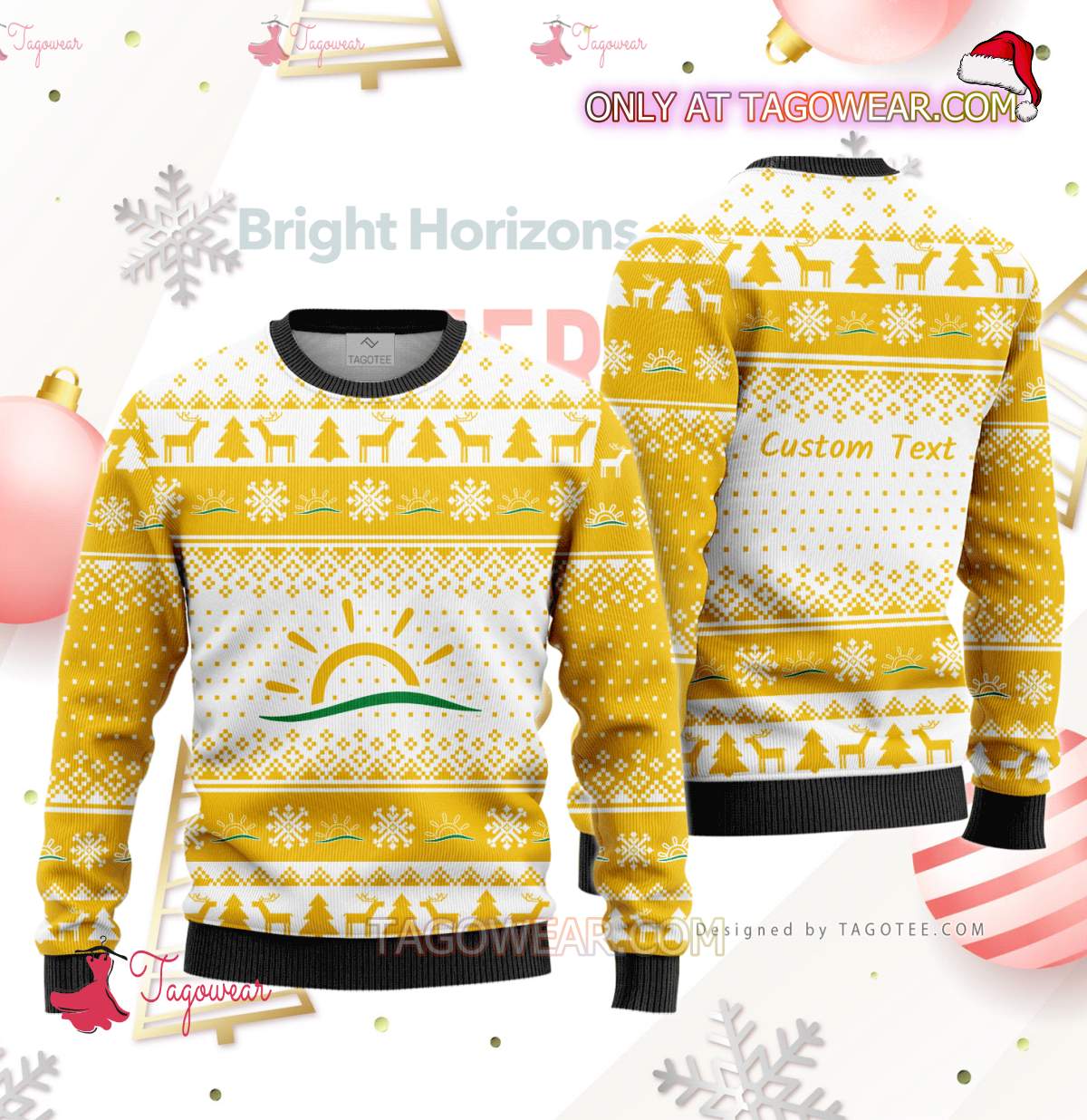 Bright Horizons Family Solutions Inc. Ugly Christmas Sweater