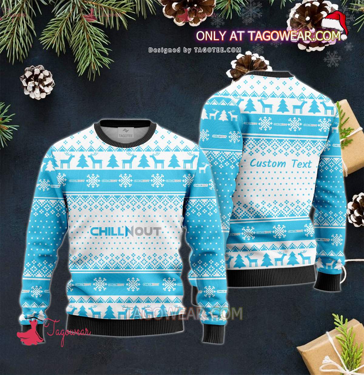 Chill N Out Cryotherapy, Inc. Ugly Christmas Sweater