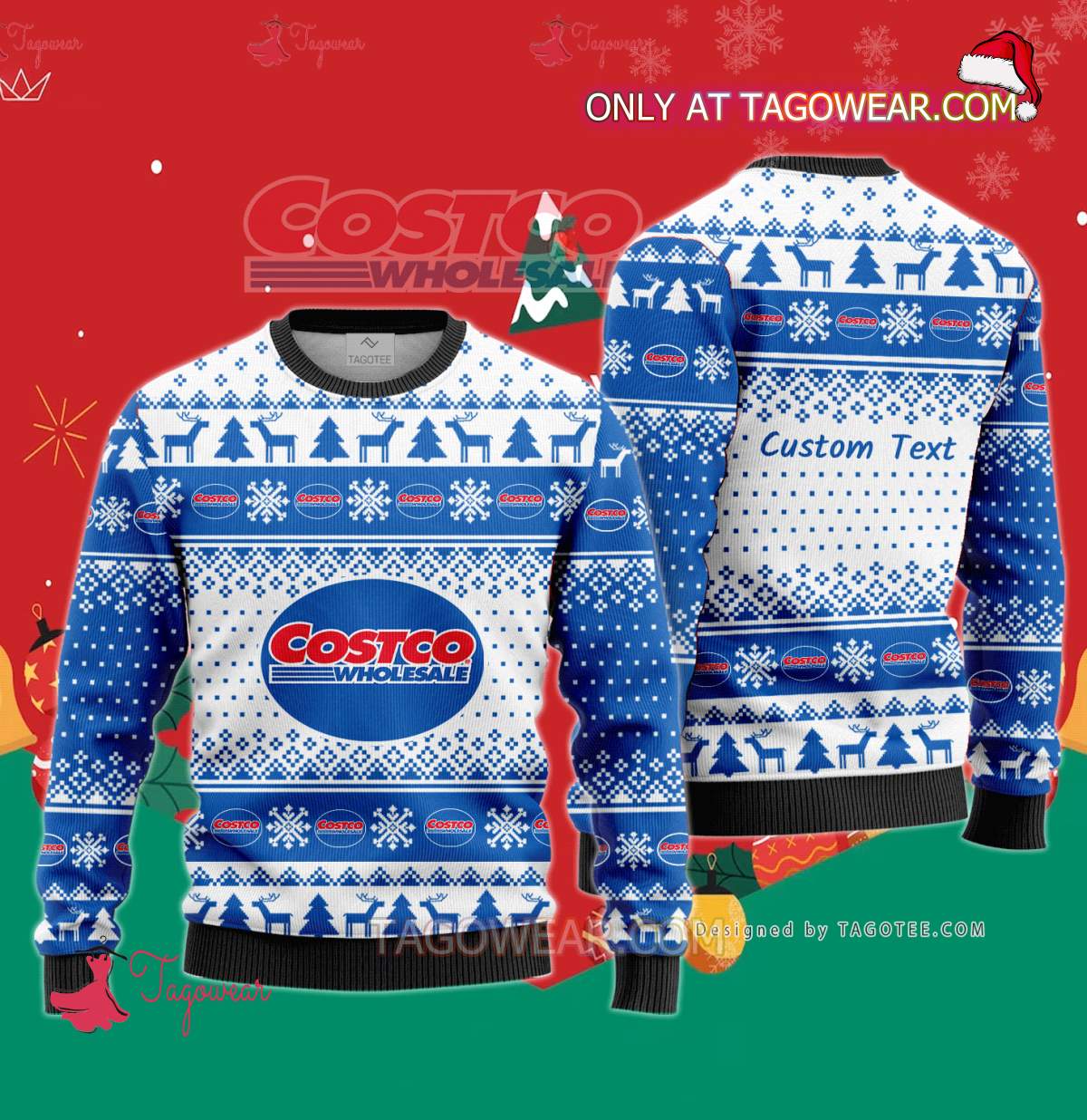 Costco Wholesale Corporation Custom Sweaters - Tagowear