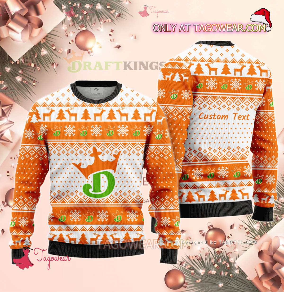 DraftKings Inc. Ugly Christmas Sweater