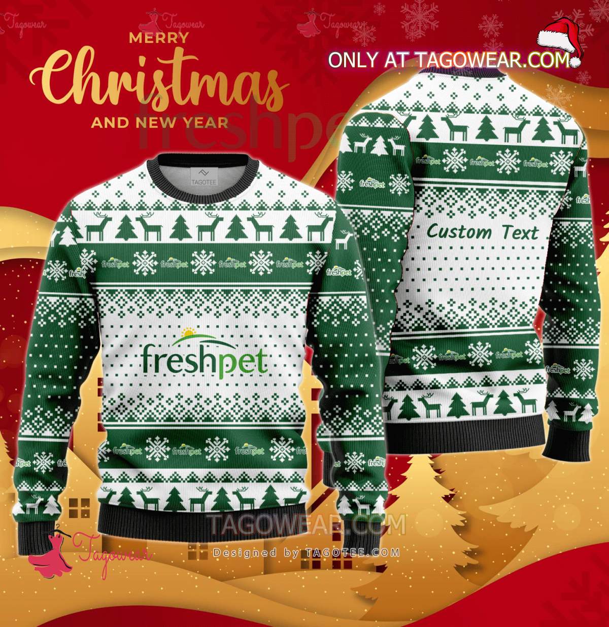 Freshpet, Inc. Xmas Sweaters Tagowear