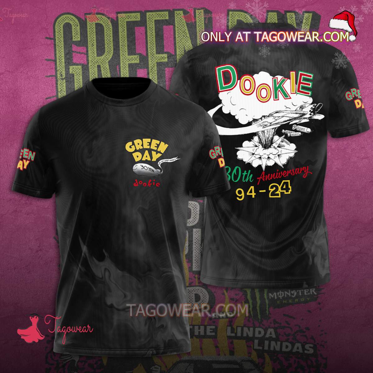 Green Day Dookie 30th Anniversary 94-24 T-shirt, Hoodie
