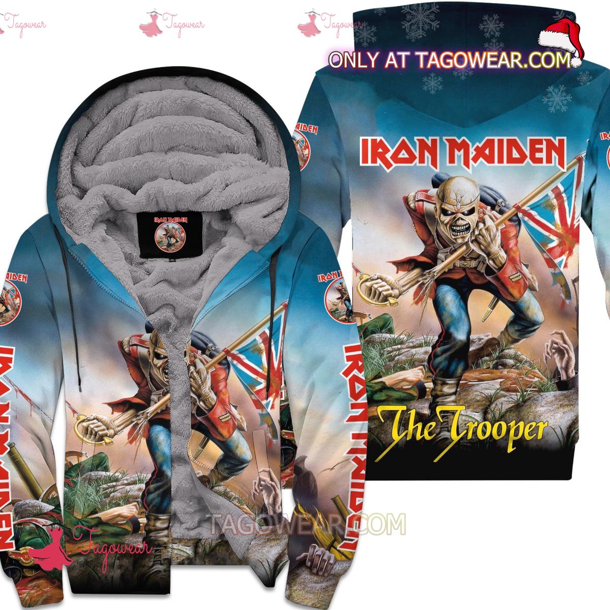 Iron Maiden The Trooper Fleece Hoodie a