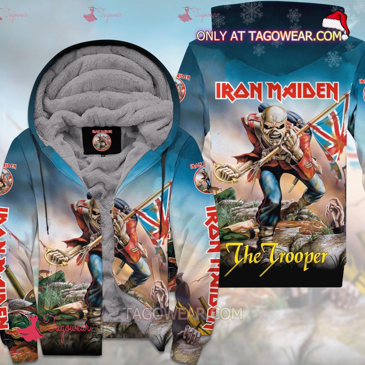 Iron Maiden The Trooper Fleece Hoodie