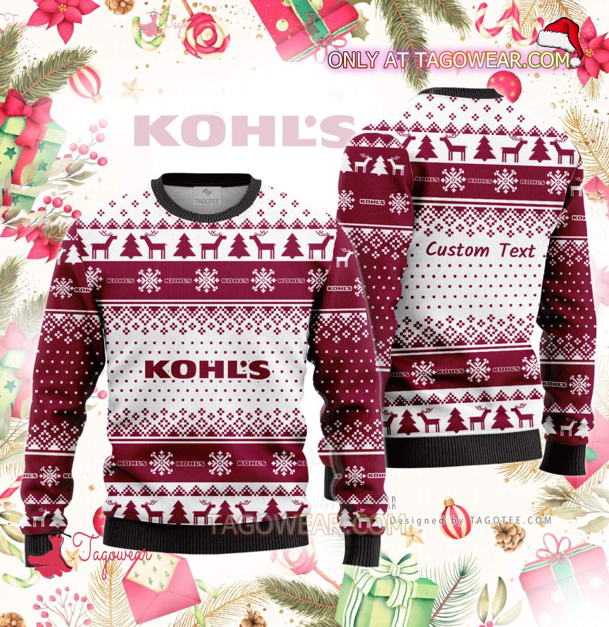 Kohl's Corporation Custom Sweaters - Tagowear