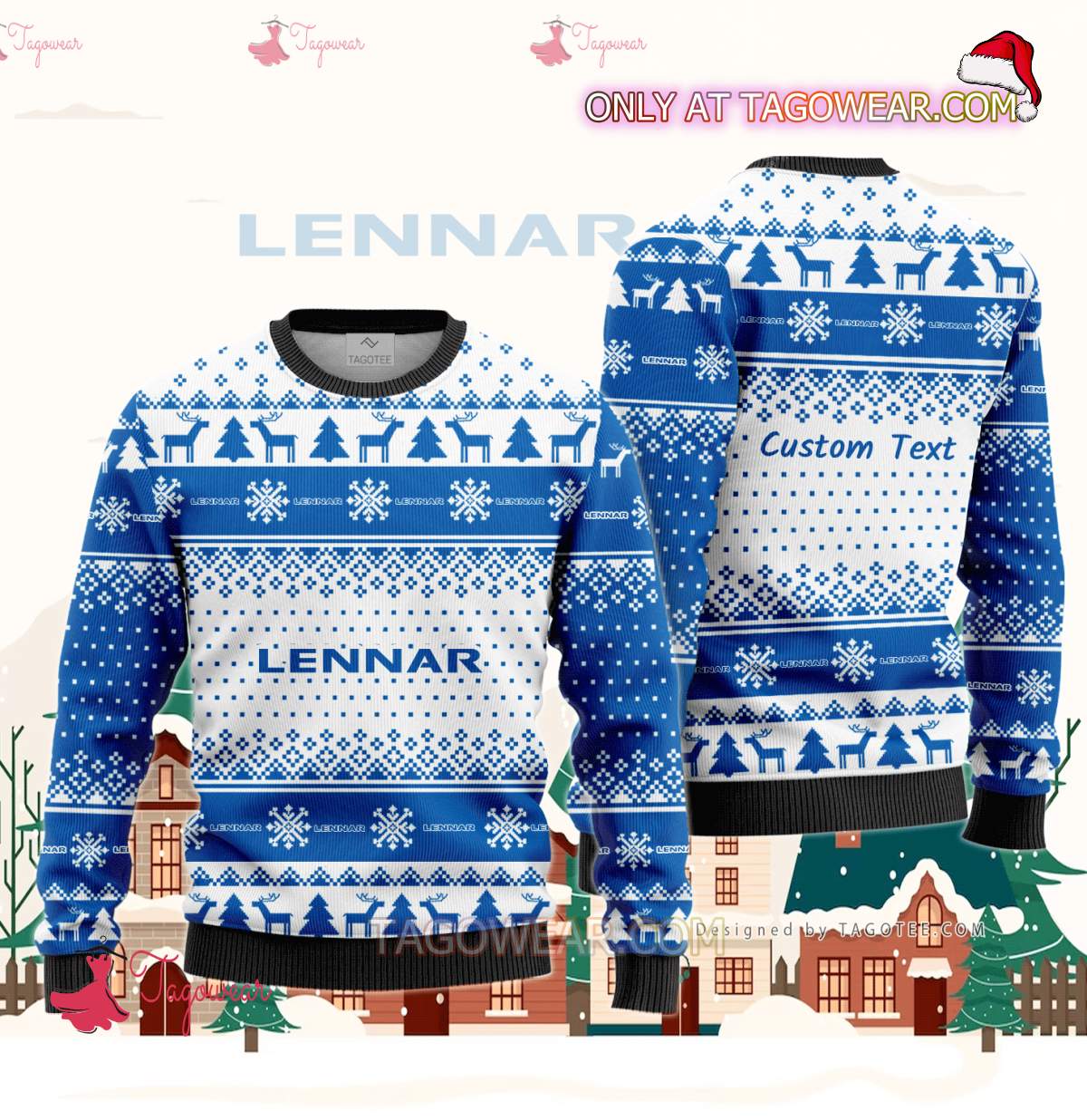 Lennar Corporation Ugly Christmas Sweater