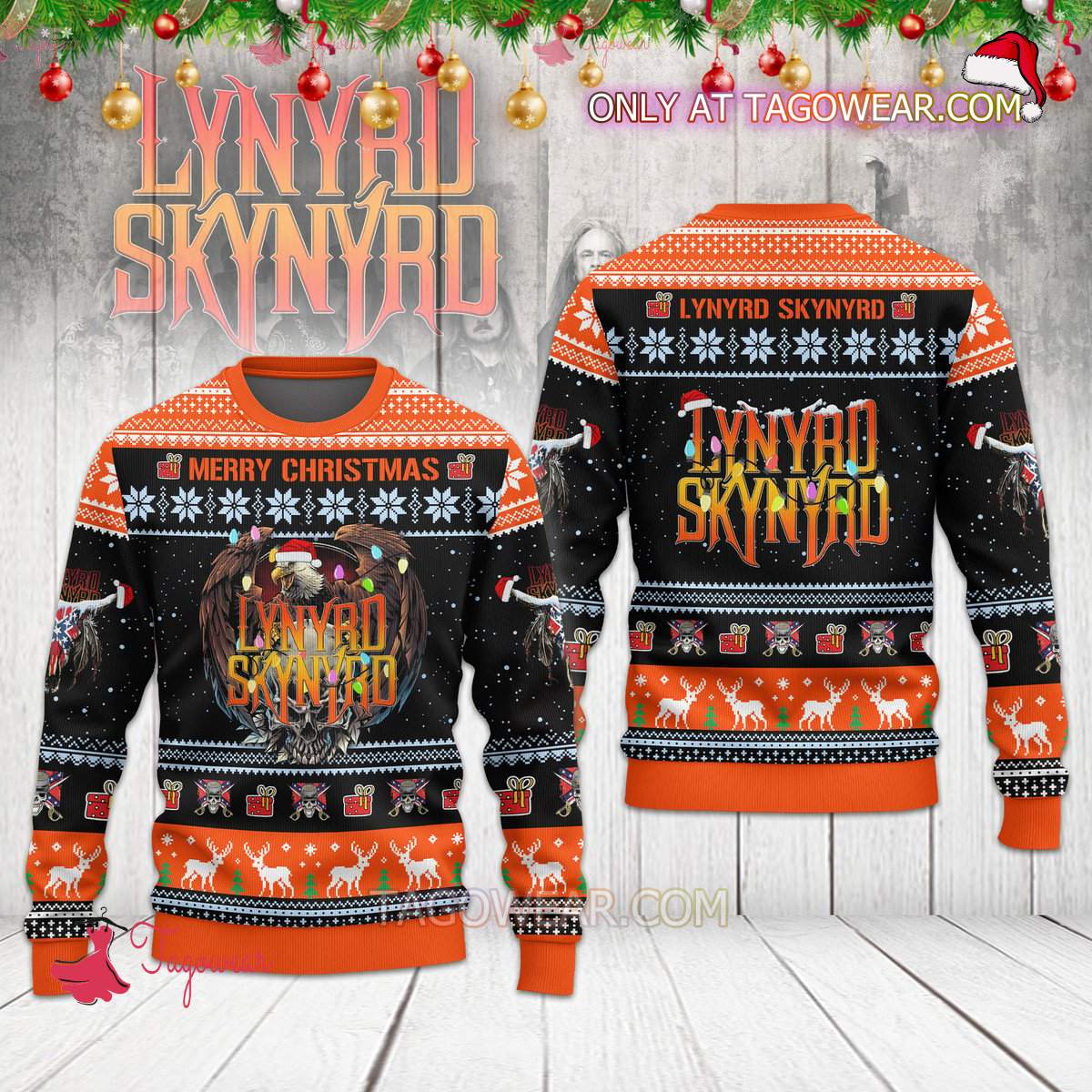 Lynyrd Skynyrd Merry Christmas Sweater